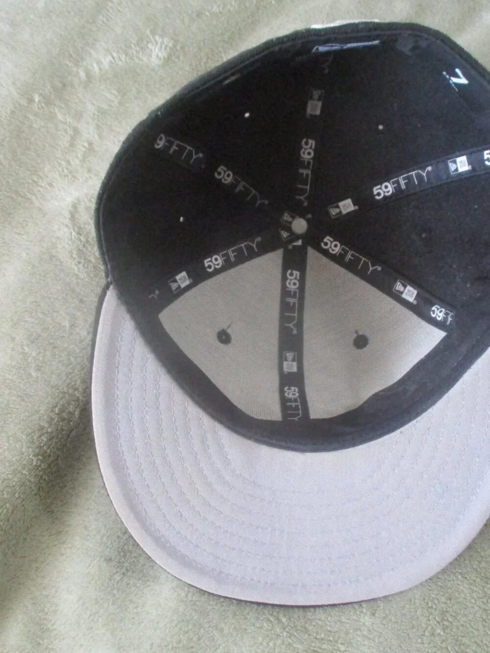 2 DODGERS NEW ERA 59FIFTY Fitted BB Hats Sz. 7